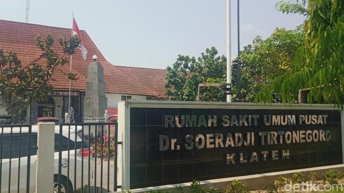 Bagian depan RSUP Dr Soeradji Tirtonegoro Klaten yang bersejarah. Foto diunggah Jumat (30/8/2024).
