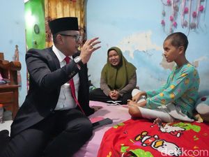 Secercah Harapan Gadis Yatim Piatu Pengidap Kanker Uterus Kota Mojokerto