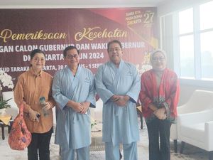 Pramono-Rano Karno Jalani 11 Jam Tes Kesehatan di RSUD Tarakan