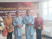 Tiba di RS Tarakan, Paslon Pramono-Rano Karno Jalani Pemeriksaan Kesehatan