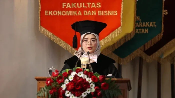 Prof Nurul saat orasi ilmiah