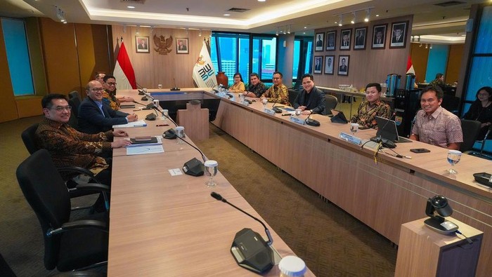 Rapat Hilirisasi Nikel.