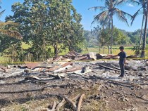 Dua Anak Hangus Terpanggang karena Rumah Panggung di Sumba Tengah Terbakar