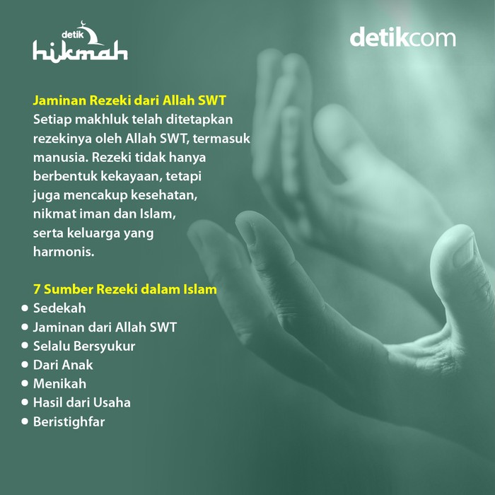 Sumber Rezeki dalam Islam Sumber Rezeki dalam Islam