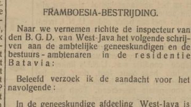 Surat kabar De Preanger Bode.