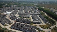 Pilot Project Rumah Rendah Emisi itu berada di Perumahan Mutiara Gading City, Babelan, Kabupaten Bekasi.