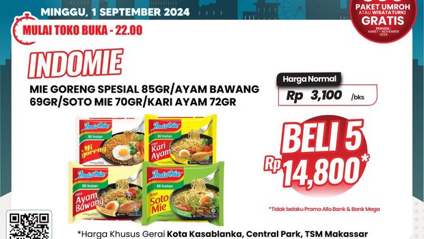 Transmart Full Day Sale Chicken Nugget, Mi Instan, Kopi