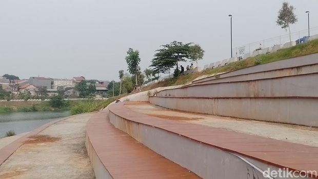 Waduk Brigif di Jagakarsa, Jakarta Selatan