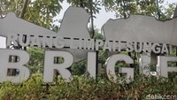 Nama lengkap destinasi itu adalah ‘Ruang Limpah Sungai Brigif’ atau Waduk Brigif Jagakarsa, begitu warga mengenalnya. Tempat ini asyik untuk dinikmati pagi maupun sore hari. (Lugas/detikTravel)