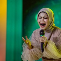 Bilqista Ratu Jini membuat juri dan penonton terpukau dengan kemampuannya bernyanyi. Bilqis sebelumnya memang sudah sering memenangkan berbagai lomba nyanyi. Foto: Detikcom