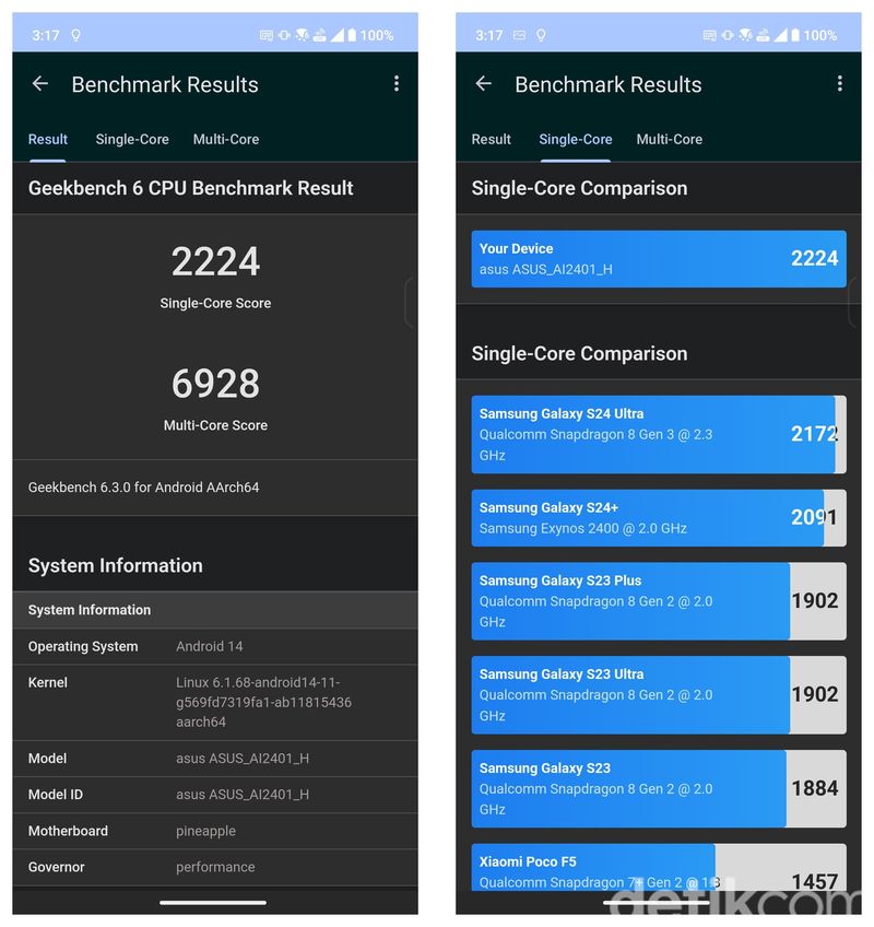 Benchmark dan Kamera Asus Zenfone 11 Ultra