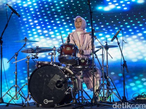 Dian Anggun Larasati Dian Anggun Larasati tampil dalam Grand Final Emeron Hijab Hunt 2024 di Kuningan City, Jakarta, (Sabtu/8/2024)