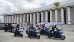Momen Duplikat Bendera Pusaka Merah Putih Kembali ke Jakarta