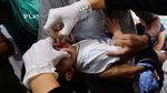 Ekspresi Anak-anak Gaza Saat Divaksin Polio