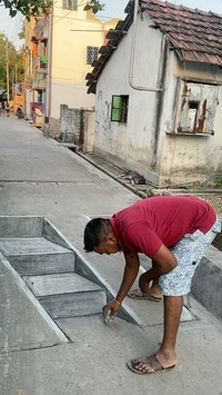 Gambar Pakai Kapur Ini Sukses Bikin Ilusi Optik, Menipu Otak