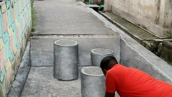 Bahkan dengan dia di sana, ilusi itu berhasil, ujar warganet. Foto: chandanartacademy via Bored Panda