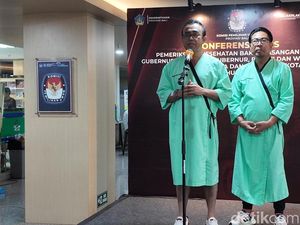 Tes Kesehatan Hari Pertama, 2 Paslon Pilwalkot Denpasar Happy