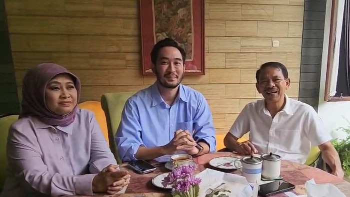 Jeje Govinda Silaturahmi ke Mantan Bupati KBB, Ernawan Natasaputra