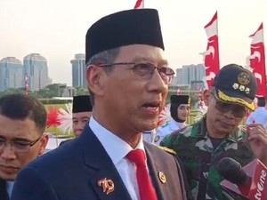 Heru Budi Imbau Kantor Sekitar Sudirman-Thamrin WFH saat HUT Ke-79 TNI