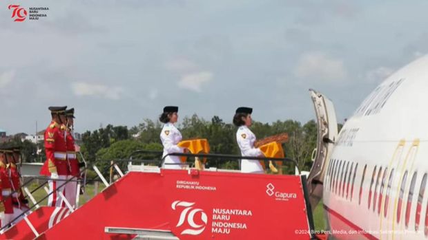 Kirab Bendera Merah Putih dari IKN ke Jakarta