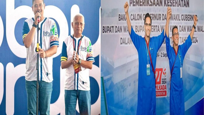 Kolase foto Bobby-Surya dan Rico-Zaki