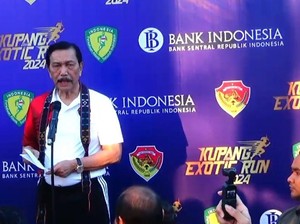 Lepas Peserta Kupang Exotic Run, Luhut Dorong NTT Cetak Atlet Tangguh