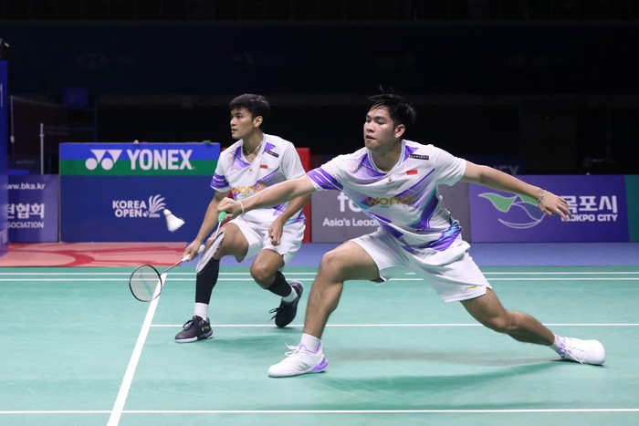 Muhammad Shohibul Fikri/Daniel Marthin di Korea Open 2024