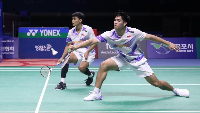 Muhammad Shohibul Fikri/Daniel Marthin di Korea Open 2024