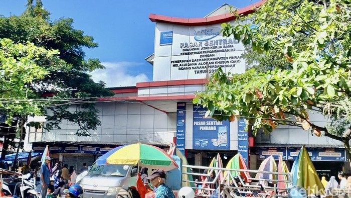 Pasar Sentral Pinrang, Sulawesi Selatan (Sulsel).