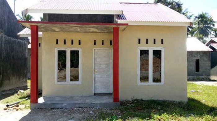 Penampakan rumah di Graha Dirga Bakrie III.