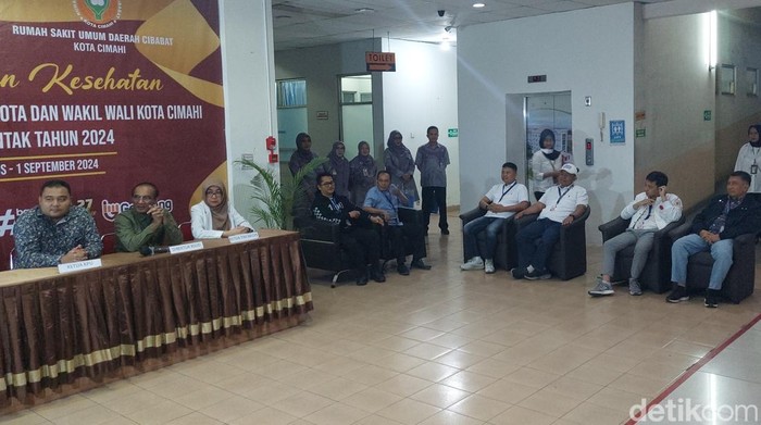 Persiapan Pelaksanaan Kesehatan 3 Bapaslon Pilkada Cimahi