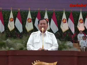 Prabowo Sapa Sandiaga di Rapimnas: Kader Gerindra Saya Susupkan ke PPP