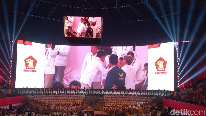 Praowo hingga Gibran hadiri Rapimnas Gerindra