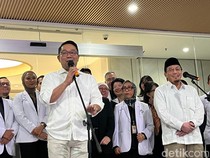 Ridwan Kamil-Suswono Selesai Jalani Pemeriksaan Kesehatan Usai 9 Jam