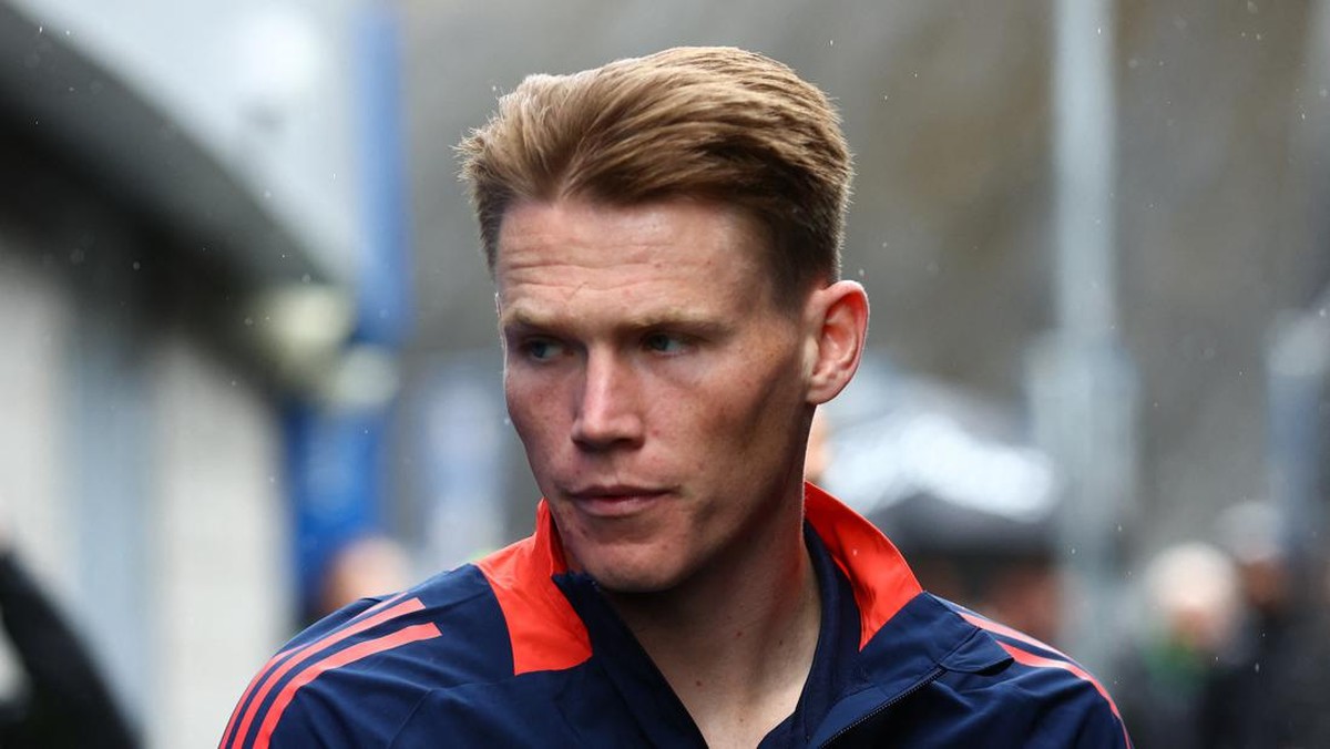 Scott McTominay resmi milik Napoli hingga 2029 0Action Images via Reuters/Matthew Childs)