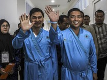 Andra Soni-Dimyati Jalani Tes Kesehatan Pilgub Banten