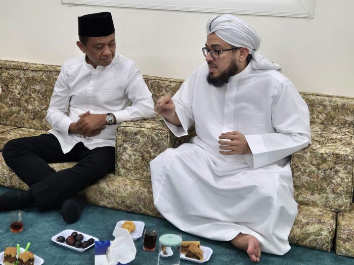 Bahlil bertemu dengan Sayyid Ahmad di Madinah (dok. Istimewa)