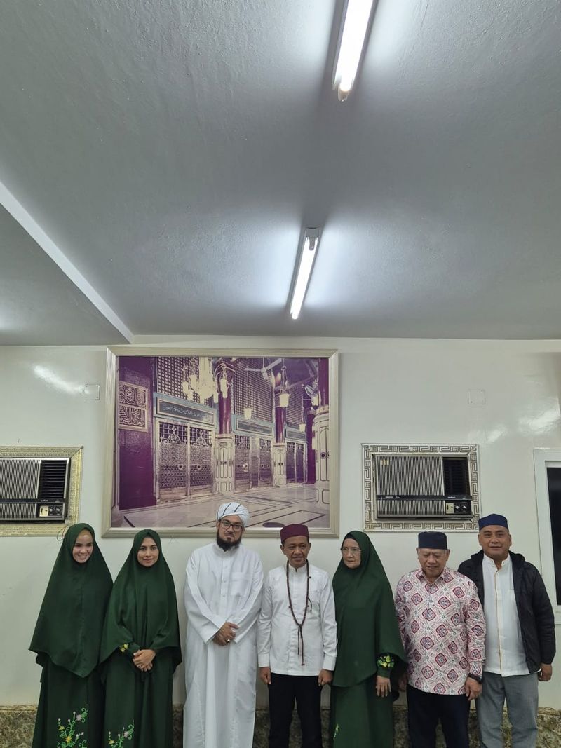 Bahlil bertemu dengan Sayyid Ahmad di Madinah (dok. Istimewa)