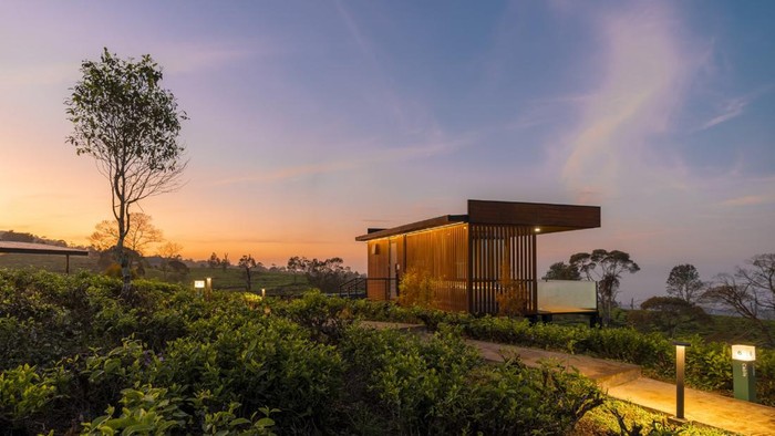 Bobobox menghadirkan Bobocabin Sukawana, menginap di hamparan kebun teh Kabupaten Bandung Barat.