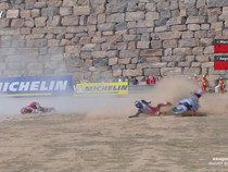 Keputusan Steward MotoGP soal Kecelakaan Alex Marquez dan Bagnaia