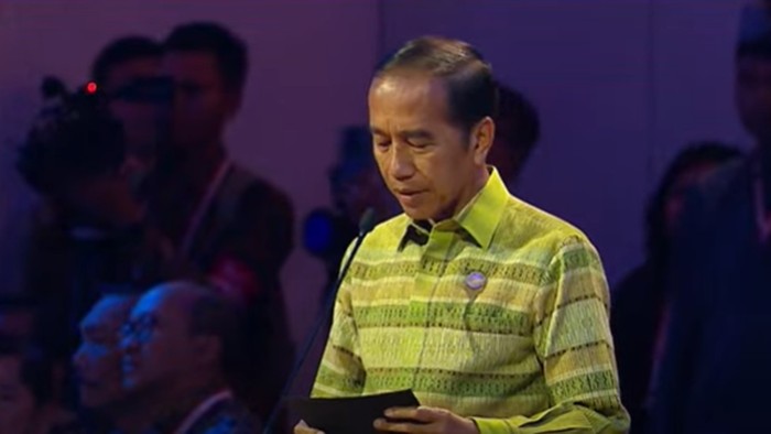 Prabowo Hadiri Gala Dinner IAF di Bali, Sapa Presiden Joko Widodo