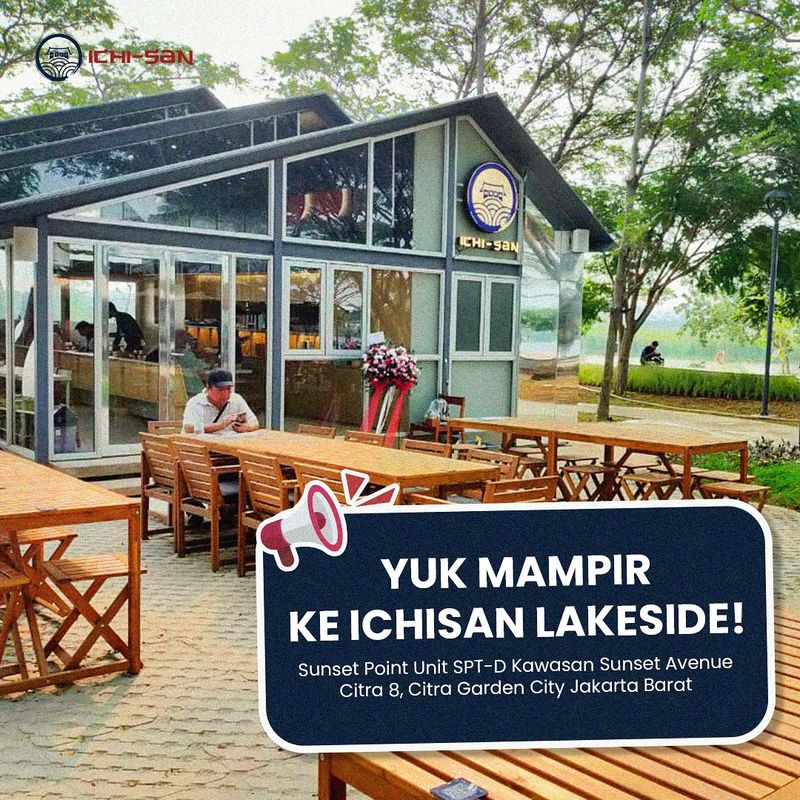 kafe dan restoran pinggir danau di Citra 8
