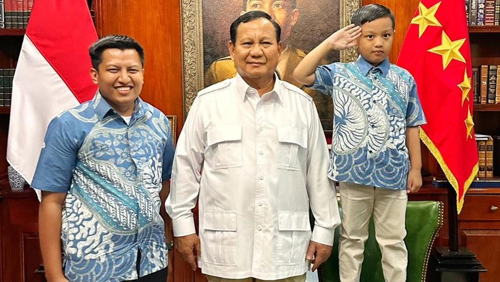 Kemampuan Impersonasi Remaja Parepare Memukau Prabowo Subianto