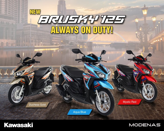 Kawasaki Modenas Brusky 125 Kawasaki Modenas Brusky 125