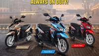 Di Malaysia sendiri, skutik ini sebelumnya ternyata sudah dijual dengan nama  Modenas Karisma 125. Jadi Brusky 125 ini merupakan produk rebadge yang dilakukan Kawasaki untuk memasuki ceruk pasar skutik 125 cc di Asia Tenggara. Foto: Dok. Kawasaki-Modenas