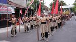 Kemeriahan Pawai Kebangsaan di Purbalingga