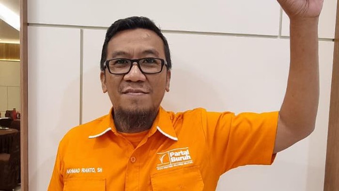 Ketua Partai Buruh Exco Sulsel Ahmad Rianto.