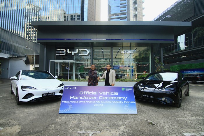 Mobil Listrik BYD Dukung Indonesia International Sustainability Forum (ISF)