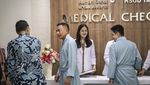 Pakai Piyama, Dharma-Kun Tes Kesehatan Pilgub Jakarta