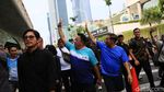 Pramono-Rano Sapa Pengunjung CFD Jakarta